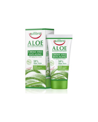 Krém na obličej s aloe proti stárnutí s komplexem vitamin A, C a E Equilibra - 1