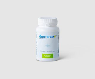 Tablety na akné, pupínky a nedostatky se zinkem, vitamíny C, E a B2 Derminax - 1