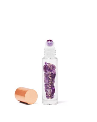 Lahvička s olejem s krystaly – Crystallove ametyst - 1