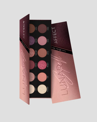 Lunární kouzlo ovlivňuje profesionální kosmetiku paleta lisovaných očních stínů - 1