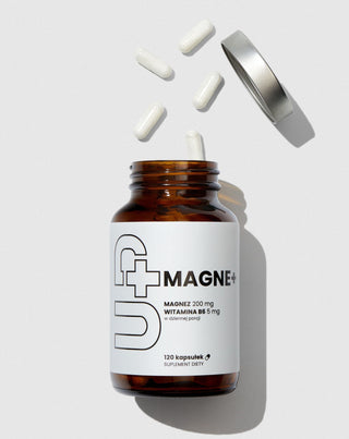 Doplněk stravy Up Magne + hořčík aktivní formou vitamínu B6 UP Health Pharma 120 kapslí - 2
