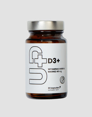 Doplněk stravy Up D3+ Vitamin D3 v kombinaci s hořčíkem UP Health Pharma 60 kapslí - 1
