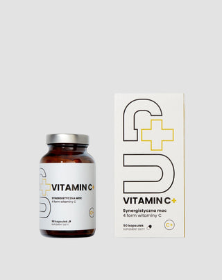 Suplement UP Vitamin C+ pro komplexní podporu imunity při citlivém žaludku Up Health Pharma 90 kapslí - 3