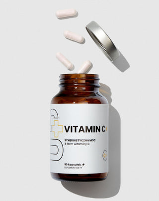 Suplement UP Vitamin C+ pro komplexní podporu imunity při citlivém žaludku Up Health Pharma 90 kapslí - 2