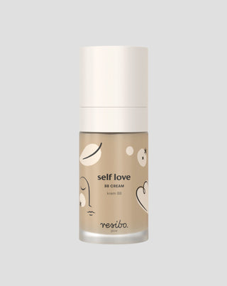 Přírodní a ekologický BB Self Love pleťový krém v Natural Beige barvě 30 ml Resibo - 1