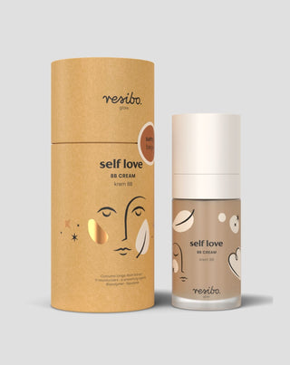 Přírodní a ekologický BB Self Love pleťový krém v Sunny Beige 30 ml Resibo - 2