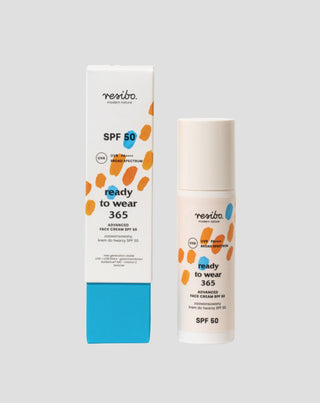 Pokročilý pleťový krém SPF 50 pro zpomalení stárnutí pleti Ready to wear 365 Resibo - 3