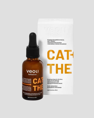 Bezbarvé bronzující kapky na obličej a dekolt Catch the sun Veoli Botanica - 1