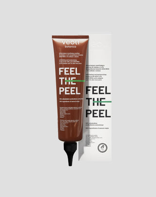Peeling na pokožku hlavy Feel the peel s komplexem kyselin AHA/BHA a šťávou z aloe Veoli Botanica - 1