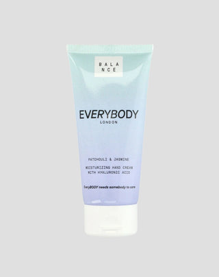 Hydratační krém na ruce BALANCE Patchouli & Jasmin s kyselinou hyaluronovou Everybody London - 1