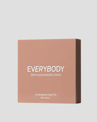 Paleta neutrálních očních stínů Mini Diary Everybody London - 4