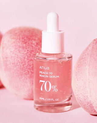 Rozjasňující sérum na obličej s niacinamidem Peach 70% ANUA_3 - 4