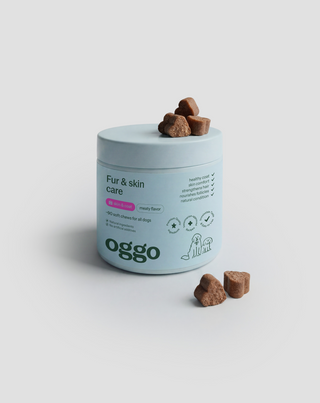 Fur & Skin doplňkové krmivo pro psy pro krásnou srst a zdravou kůži Oggo 180 g - 3