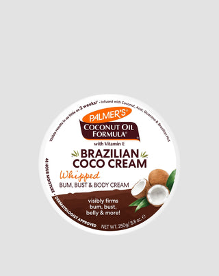 Brazilský zpevňující tělový balzám s kokosovým olejem a guaranou Brazilian Coco Cream Palmer’s - 2