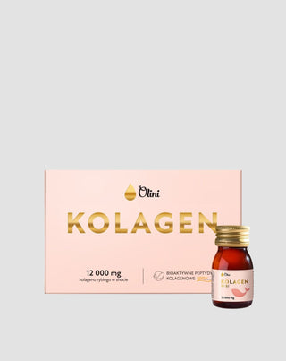 Mořský kolagen k pití s komplexem anti-aging složek 15 shotů Olini - 1