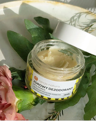 Přírodní krémový deodorant - zdravý deodorant len & Paczuli Opcja Natura_2 - 3