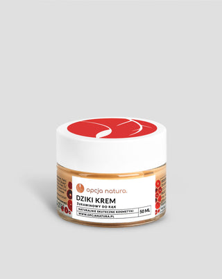 Divoký brusinkový krém na ruce pro suchou a poškozenou pokožku s 5% ureou Opcja Natura - 1