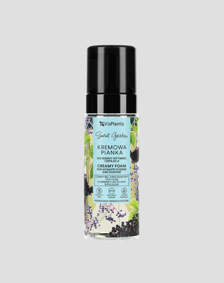 Krémová pěna pro intimní hygienu s extraktem z černého bezu a kyselinou mléčnou Vis Plantis - 1