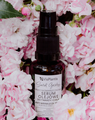 Růžový olej na obličej a tělo obohacený o makadamový olej Vis Plantis - 2