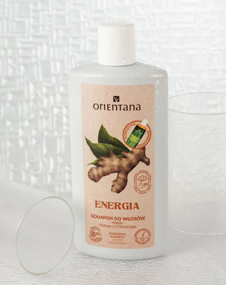 Ajurvédský vlasový šampon se zázvorem a citronovou trávou Orientana - 2