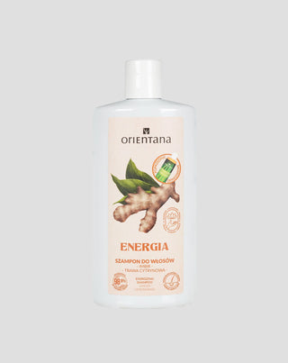 Ajurvédský vlasový šampon se zázvorem a citronovou trávou Orientana - 1