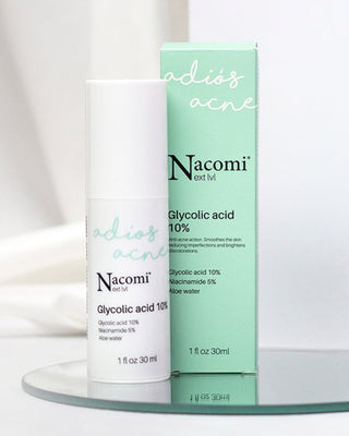 Noční sérum na obličej s 10% kyselinou glykolovou Nacomi Next Level - 2