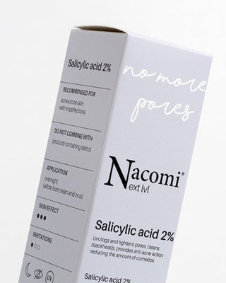 Pleťové sérum na obličej s kyselinou salicylovou na uhříky a akné s vitamínem B3 Nacomi Další úroveň - 2