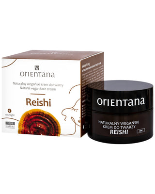 Přírodní veganský noční krém na obličej pro lidi s prvními známkami stárnutí Reishi Orientana - 2