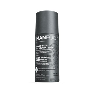Deodorant na obuv a nohy s koloidním stříbrem s vůní zeleného čaje ManFoot - 1