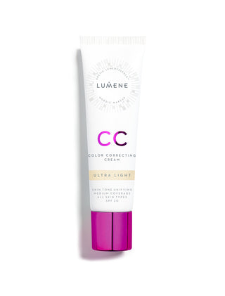 CC podkladová báze se středním krytím pro zarudnutí a vyrovnání barev 7v1 Ultra Light s SPF 20 Lumene - 1