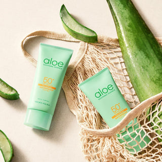 Opalovací gel s UV filtrem SPF 50 ideální pro make-up Holika Holika - 1