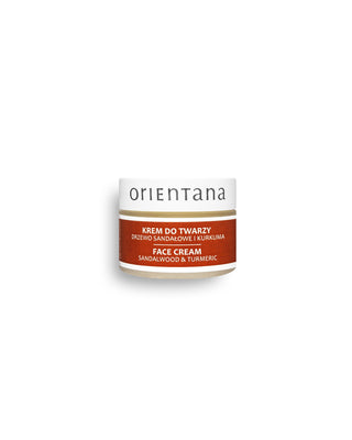 Pleťový krém Sandalwood a kurátor Orientana