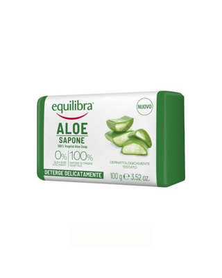 Aloe vera mýdlo na mytí obličeje, rukou, celého těla a intimních partií Equilibra - 1