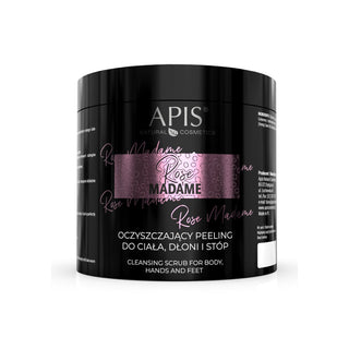 Rose Madame Apis čistí tělový a nožní peeling krystalky cukru - 2