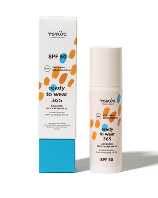 Pokročilý pleťový krém SPF 50 pro zpomalení stárnutí pleti Ready to wear 365 Resibo - 1