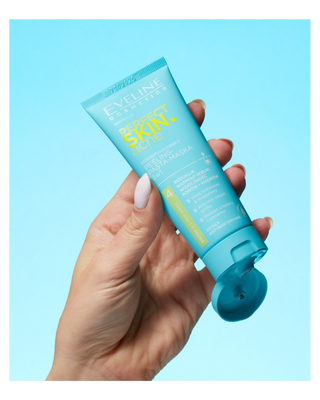 Mikrozłuszczający peeling pasta maska 3 w 1 antybakteryjny Perfect Skin Acne Eveline 1