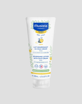 Výživné tělové mléko s Cold Cream a vitamínem E Mustela - 1