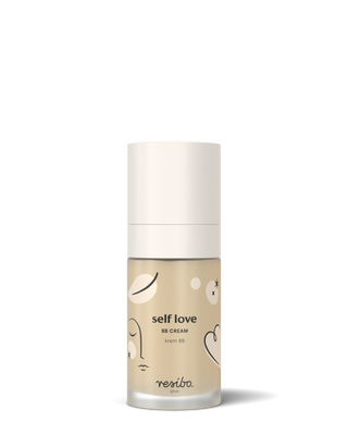 Přírodní a ekologický krém na obličej BB Self Love ve světle béžové barvě 30 ml Resibo - 1