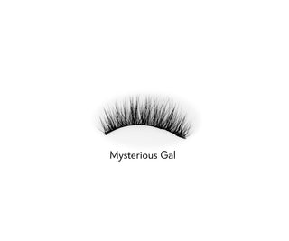 Umělé řasy na pásku 2D pro vícenásobné použití Misterious Gal Bamm!Lashes - 2
