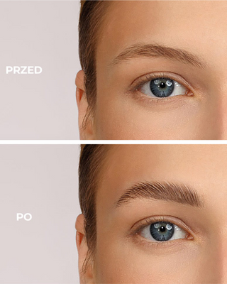 Voděodolná pomáda na obočí Medium teplá hnědá Affect - 3