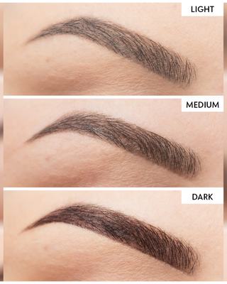 Voděodolná pomáda na obočí Medium teplá hnědá Affect - 4