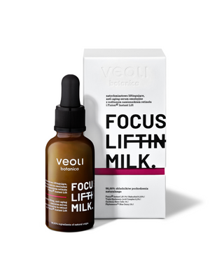 Liftingující emulzní anti-aging sérum s bakuchiolem Focus lifting milk Veoli Botanica - 1