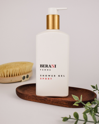 Přírodní sprchový gel Sport pro čištění pleti po intenzivním tréninku Berani Femme - 2