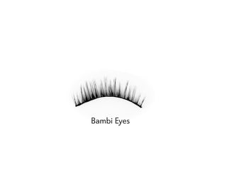 Umělé řasy na 2D pásu pro vícenásobné použití, měkké a lehké Bambi Eyes Bamm!Lashes - 4