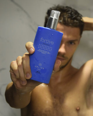 Šampon proti vypadávání vlasů pro muže s arganovým olejem Fortive 250 ml Halier - 2
