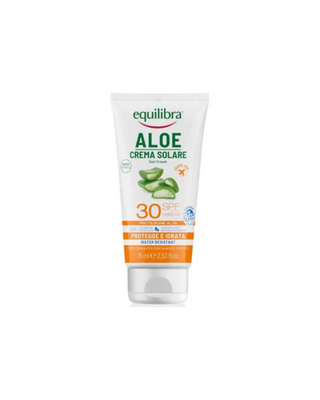 Aloe opalovací krém SPF 30 UVA, UVB voděodolný Equilibra - 1