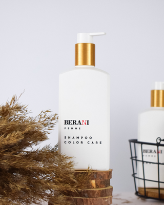 Přírodní šampon pro barvené vlasy s kerascalp hydratační a ochranný Berani Femme - 2