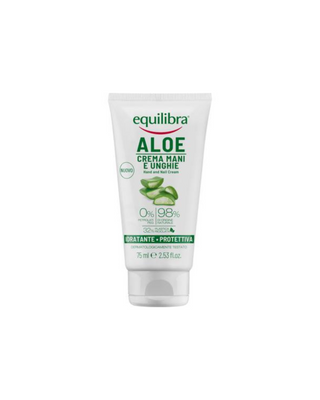 Aloe krém na ruce a nehty se včelím voskem a vit. E Equilibra - 1