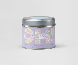 Dekorativní vonná svíčka 40 hodin hoření duhová vůně Fruity Lights Oh!Tomi
