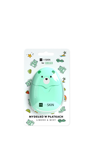 Mýdlové vločky pro děti mátové limone & mint HiSkin for Kids 50 kusů - 1